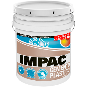 IMPAC CEMENTO PLASTICO CUB 19 LTS.